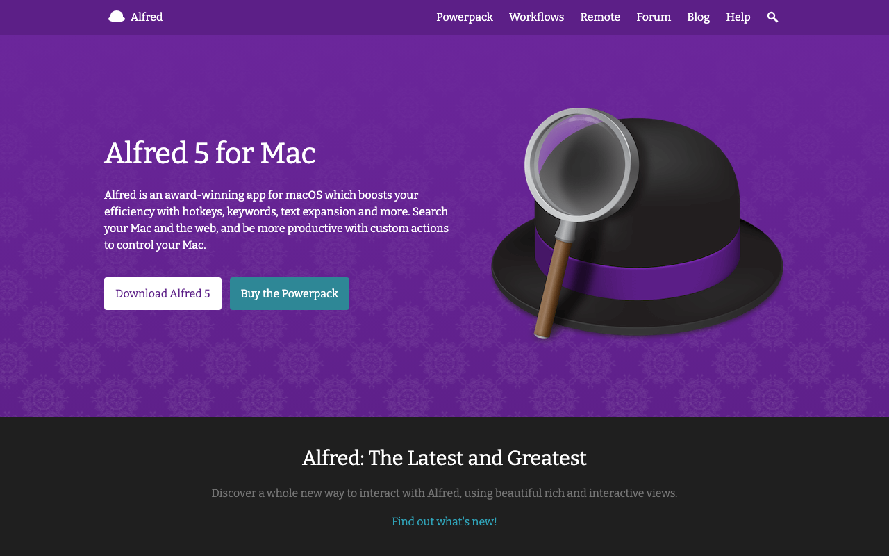 Alfred - macOS定番ランチャー