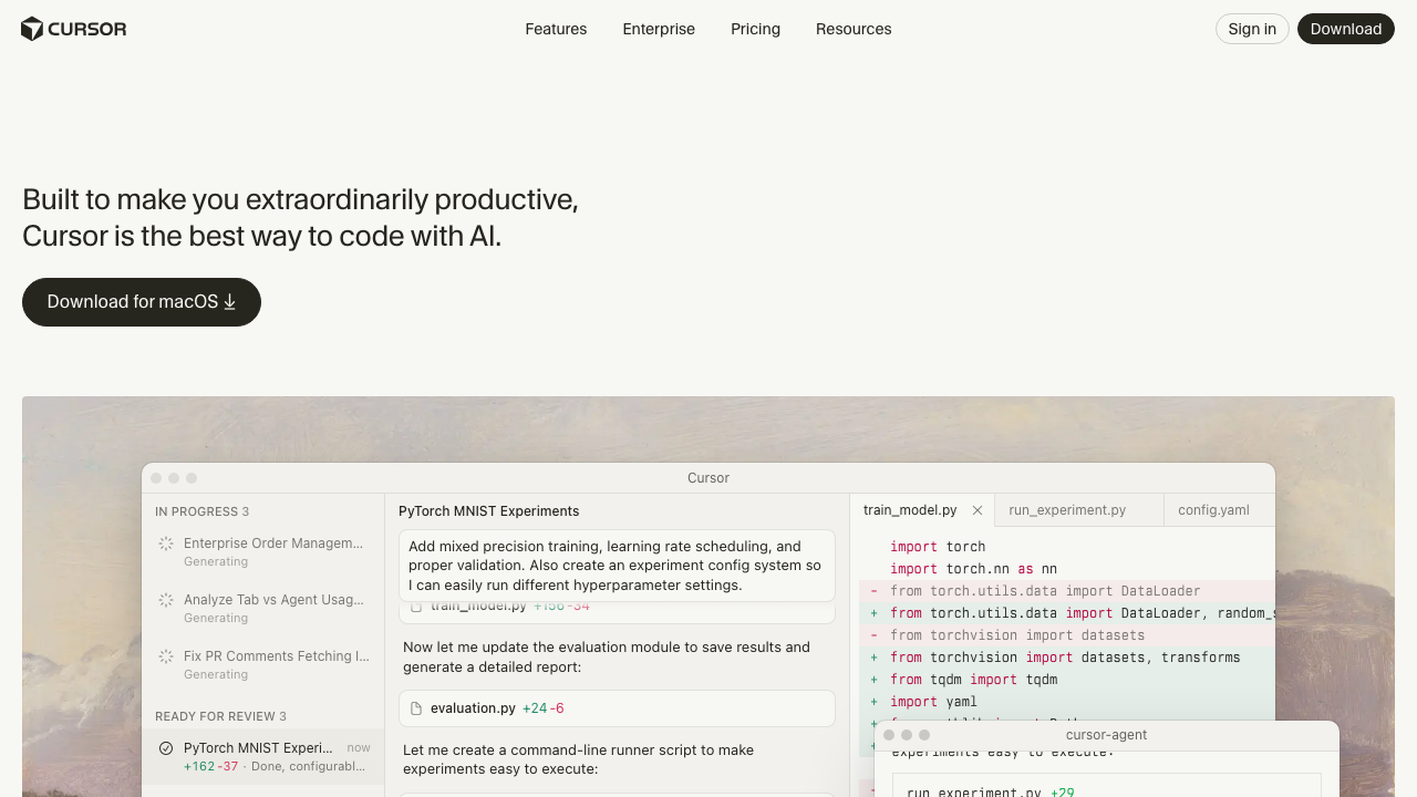 Cursor - AIファーストなコードエディタ